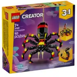 Staples LEGO Creator Wild Animal Surprising Spider - 153 Pieces offer