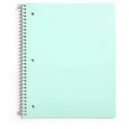 Staples Pep Rally Spiral Notebook - Ruled - 70 Sheets - Mint offer