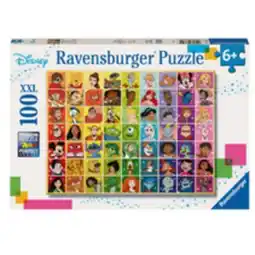 Staples Ravensburger Disney Colour Palette 100-Piece XXL Puzzle offer