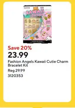 Staples Fashion Angels Kawaii Cutie Charm Bracelet Kit offer