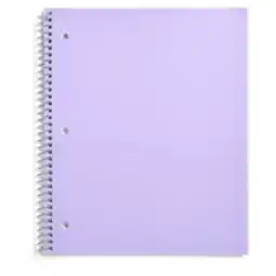Staples Pep Rally Spiral Notebook - Ruled - 70 Sheets - Lilac offer