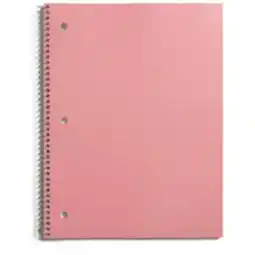 Staples Pep Rally Spiral Notebook - Ruled - 70 Sheets - Pink offer