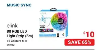 Visions Electronics elink 80 RGB LED Light Strip (5m) offer
