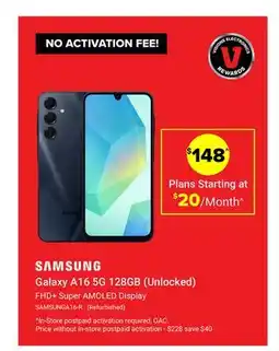 Visions Electronics SAMSUNG Galaxy A16 5G 128GB (Unlocked) offer