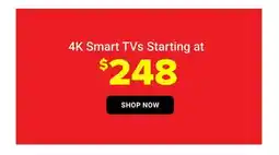 Visions Electronics 4K TVs offer