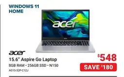 Visions Electronics ACER 15.6 Aspire Go Laptop offer