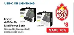 Visions Electronics boost 4,000mAh Mini Power Bank offer