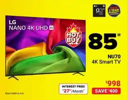 Visions Electronics SAMSUNG 70 U7900FF 4K Smart TV offer