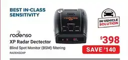 Visions Electronics Radenso XP Radar Dectector offer