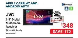 Visions Electronics JVC 6.8 Digital Multimedia Receiver SiriusXM Read offer