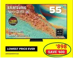 Visions Electronics SAMSUNG Neo QLED 4K 55 QN85F 4K Smart TV offer