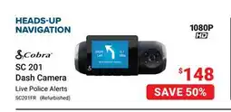 Visions Electronics Cobra SC 201 Dash Camera offer