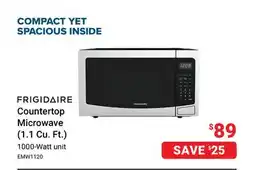 Visions Electronics FRIGIDAIRE Countertop Microwave (1.1 Cu. Ft.) offer