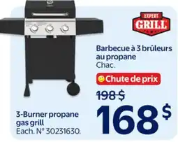 Walmart 3-Burner propane gas grill offer