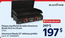 Walmart Adventure Ready 22 tabletop griddle offer