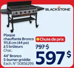 Walmart 44 Bronco 5-burner griddle offer