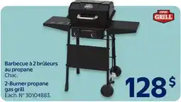 Walmart 2-Burner propane gas grill offer