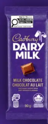 Walmart CADBURY DAIRY MILK Chocolate bar offer