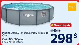 Walmart Oasis 12' x 36 pool offer