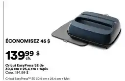 Michaels Cricut EasyPress SE de 30,4 cm x 25,4 cm + tapis offer