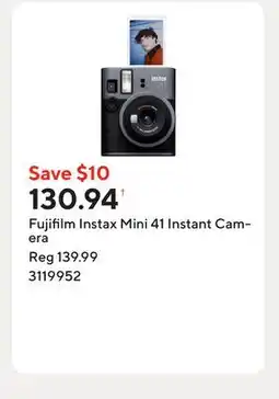 Staples Fujifilm Instax Mini 41 Instant Camera offer