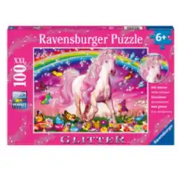 Staples Ravensburger Horse Dream 100-Piece Glitter Puzzle offer