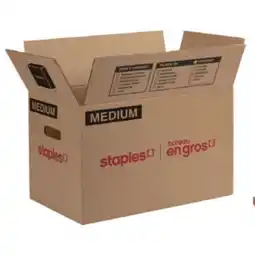 Staples Staples Moving Box - Medium - 23 L x 15 W x 15 H offer