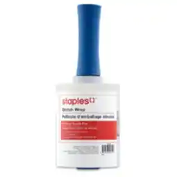Staples Staples Hand-Held Mini Stretch/Pallet Wrap Dispenser, 5 x 1000' offer