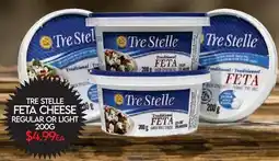 Fiesta Farms TRE STELLE FETA CHEESE offer