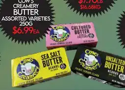 Fiesta Farms COW'S CREAMERY BUTTER offer
