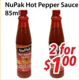 Bestco Food Mart NuPak Hot Pepper Sauce offer