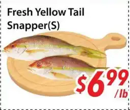 Bestco Food Mart Fresh Yellow Tail Snapper(S) offer