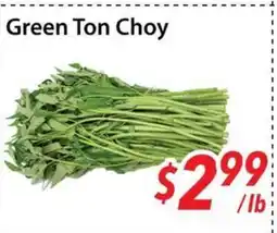 Bestco Food Mart Green Ton Choy offer