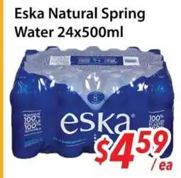 Bestco Food Mart Eska Natural Spring Water offer