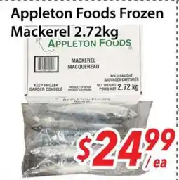 Bestco Food Mart Appleton Foods Frozen Mackerel offer
