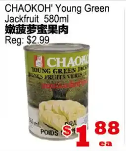 Yuan Ming Supermarket CHAOKOH Young Green Jackfruit offer