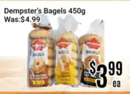 Nations Fresh Foods Dempster's Bagels offer