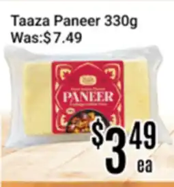 Nations Fresh Foods Taaza Paneer offer