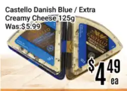 Nations Fresh Foods Castello Danish Blue / Extra Creamy Cheese offer