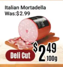 Nations Fresh Foods Italian Mortadella offer