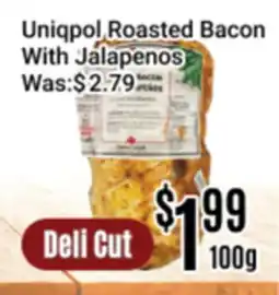 Nations Fresh Foods Uniqpol Roasted Bacon With Jalapenos offer