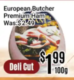 Nations Fresh Foods European Butcher Premium Ham offer