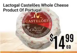 Nations Fresh Foods Lactogal Castelões Whole Cheese Product Of Portugal offer