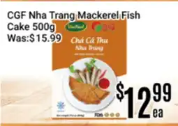 Nations Fresh Foods CGF Nha Trang Mackerel Fish Cake offer