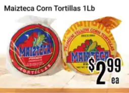 Nations Fresh Foods Maizteca Corn Tortillas 1Lb offer