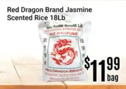 Nations Fresh Foods Red Dragon Brand Jasmine Scented Rice 18Lb offer