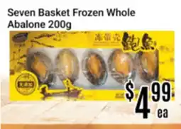 Nations Fresh Foods Seven Basket Frozen Whole Abalone offer