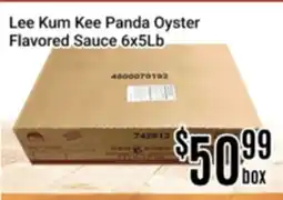 Nations Fresh Foods Lee Kum Kee Panda Oyster Flavored Sauce 6x5Lb offer