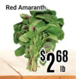 Nations Fresh Foods Red Amaranth offer