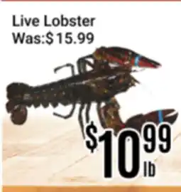 Nations Fresh Foods Live Lobster offer